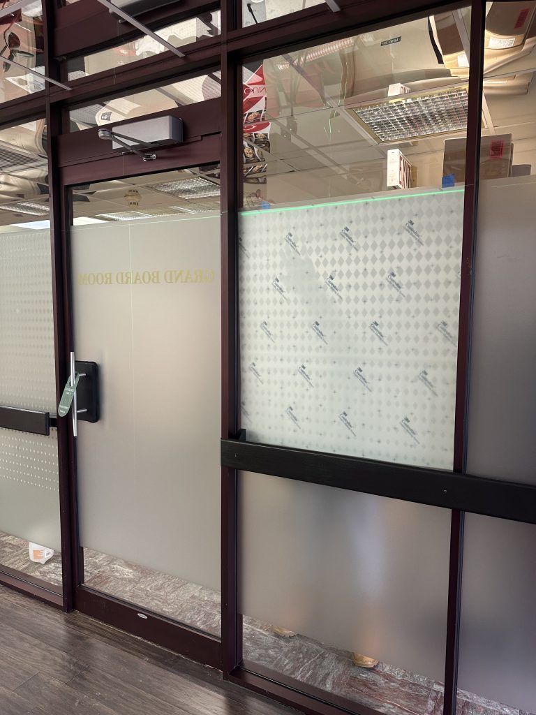 North Philadelphia Commercial Window Tint Installation Process 3