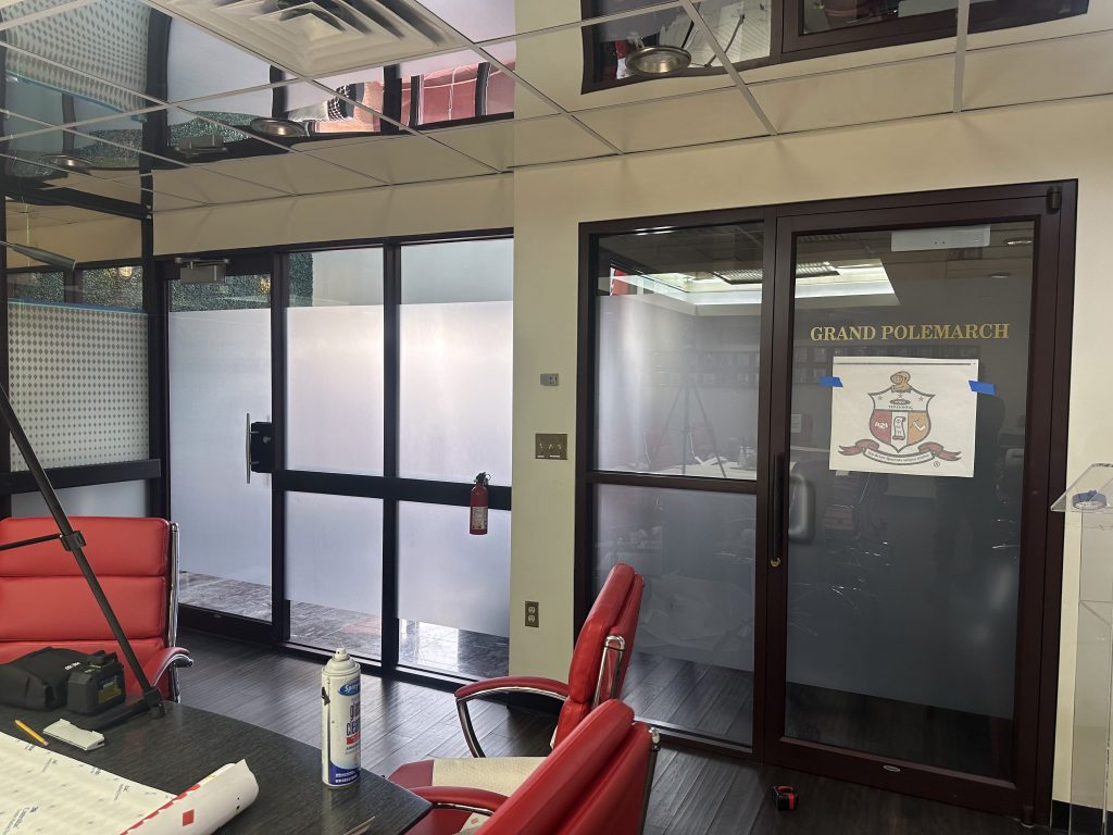 North Philadelphia Commercial Window Tint Installation Process 5